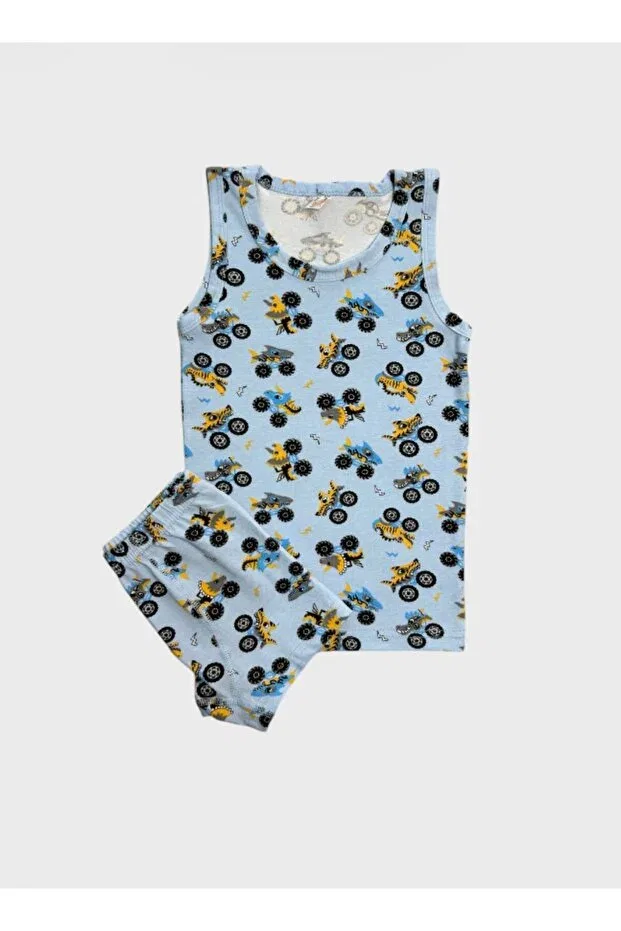 Детское для мальчиков комплект белья с принтом Aliş Kids, Blue — фото 3