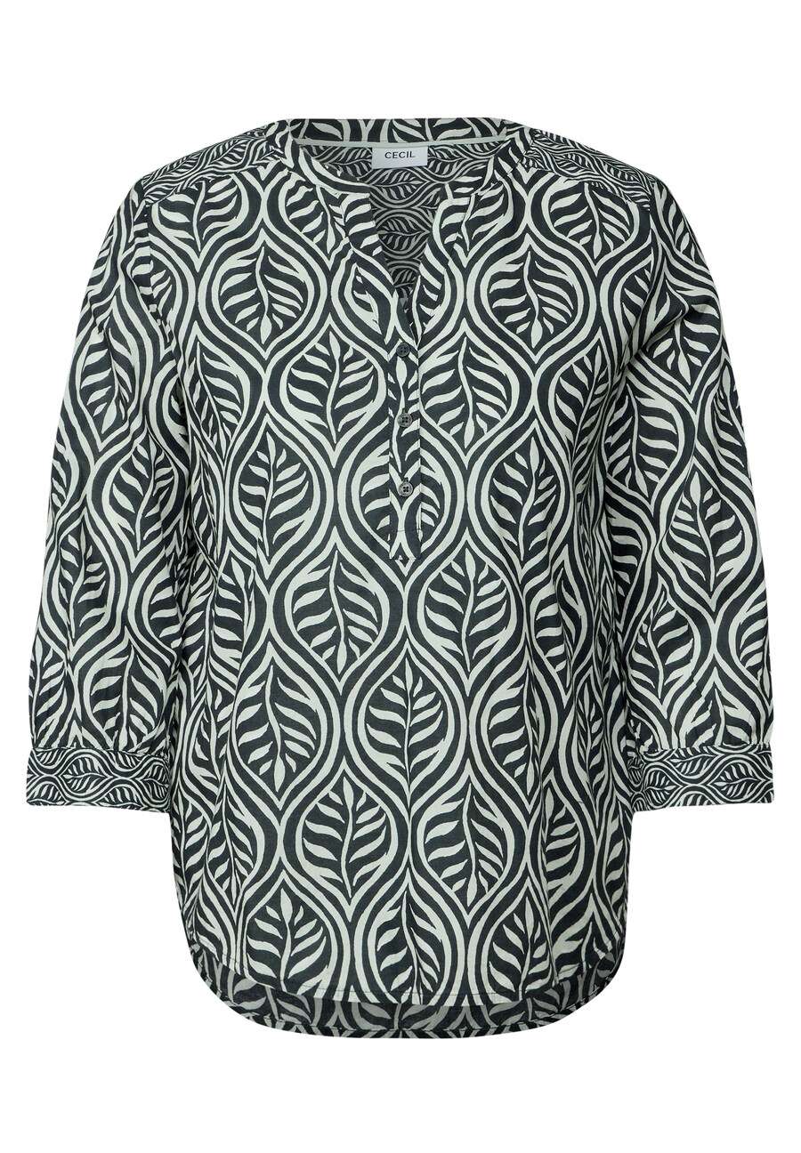 

Блуза CECIL, цвет Khaki/Light green