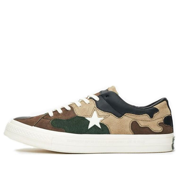 

Кроссовки sneakersnstuff x one star 'camo' Converse, коричневый