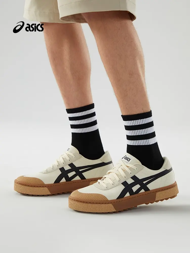 

Кроссовки Asics Arthur для пар Court Trail, кремовый / черный