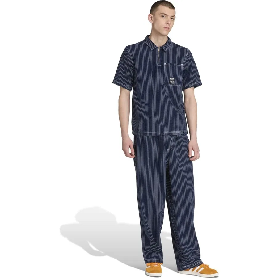 Футболка свободного кроя с коротким рукавом GRAPHIC LO SH JW0169 adidas, Синий — фото 3
