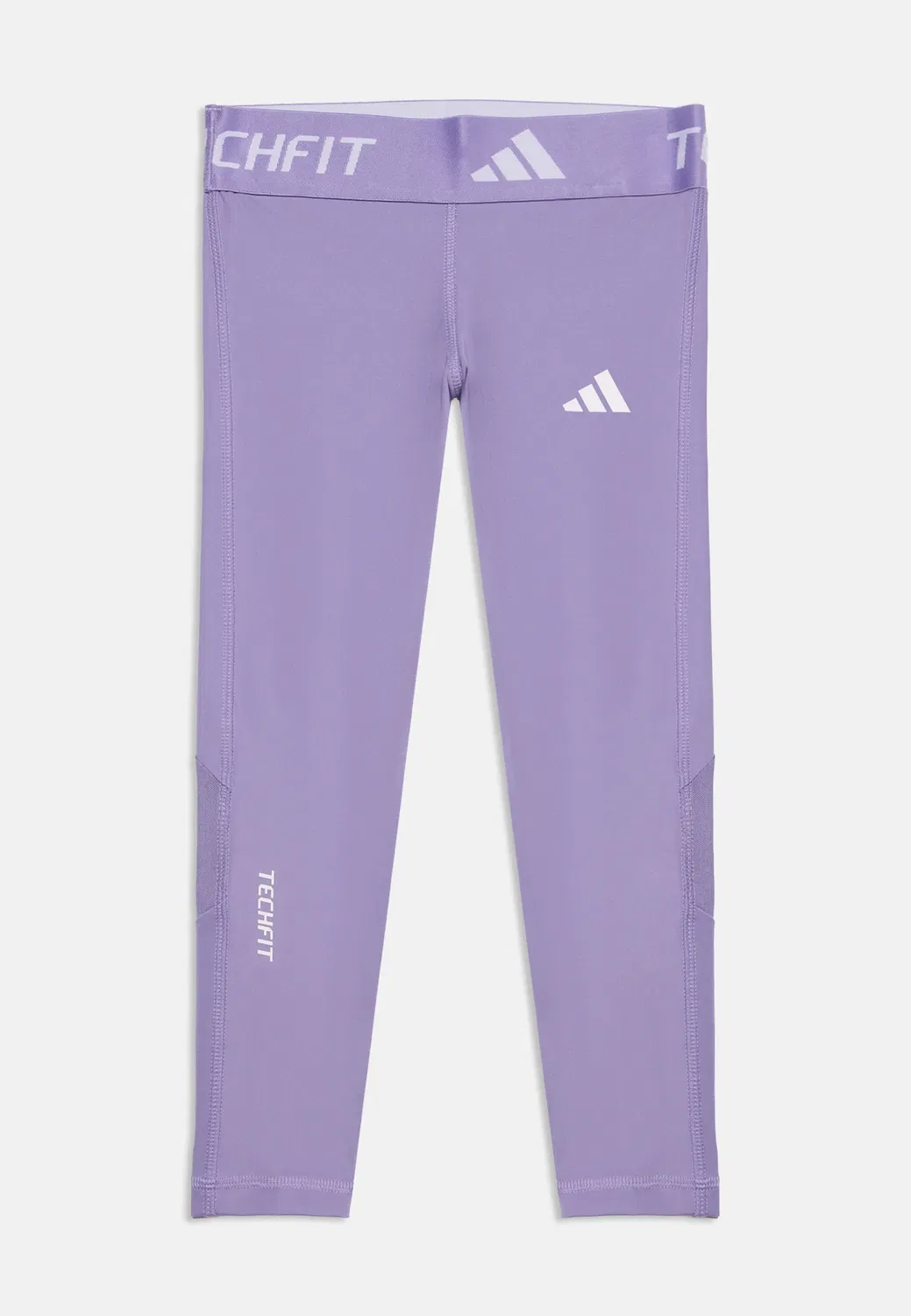 Junior techfit унисекс - леггинсы Adidas Performance, Magic Lilac/White — фото 3