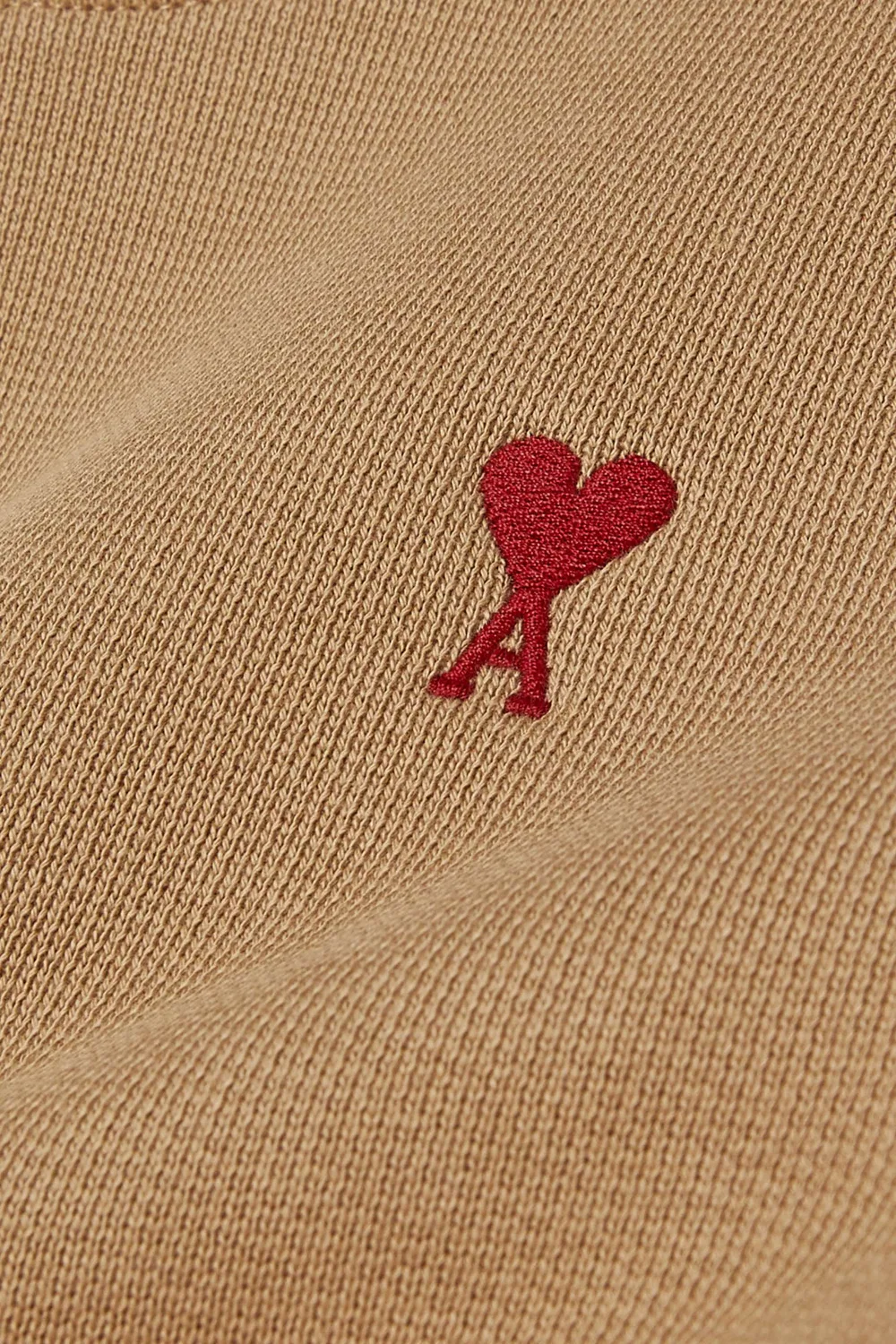 Свитшот с принтом Ami de Coeur AMI, коричневый — фото 4