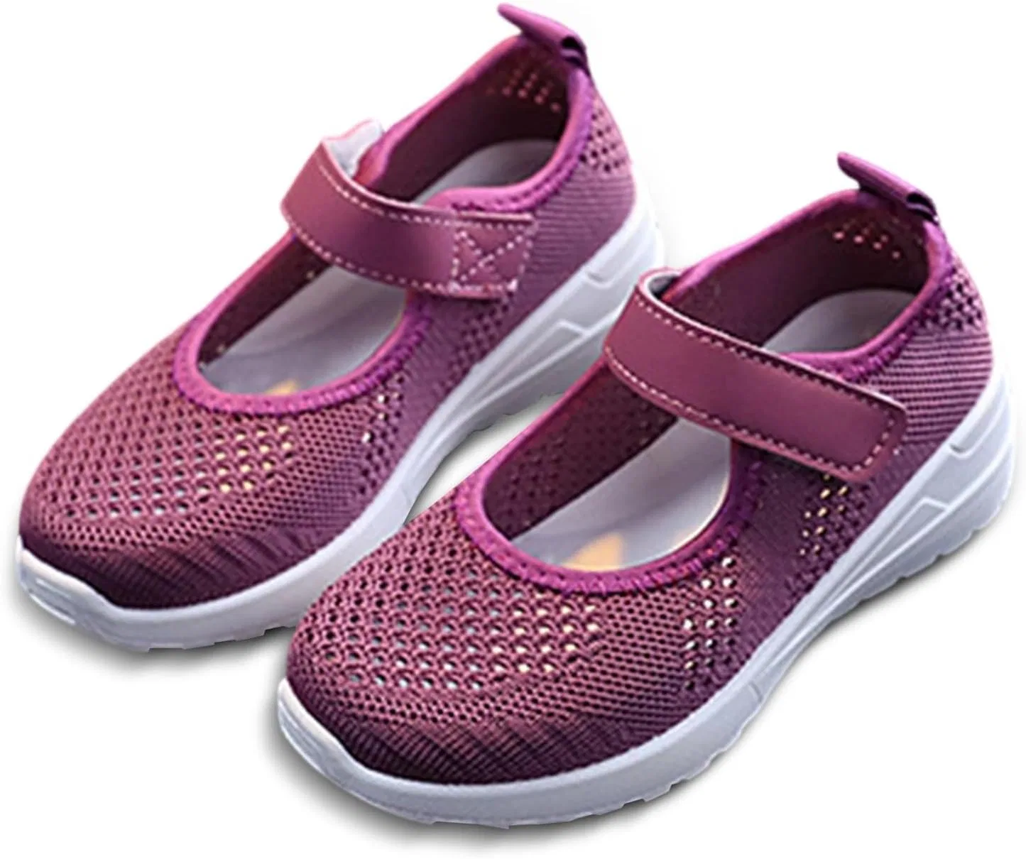 Детские кроссовки для девочек с дышащей сеткой, Purple