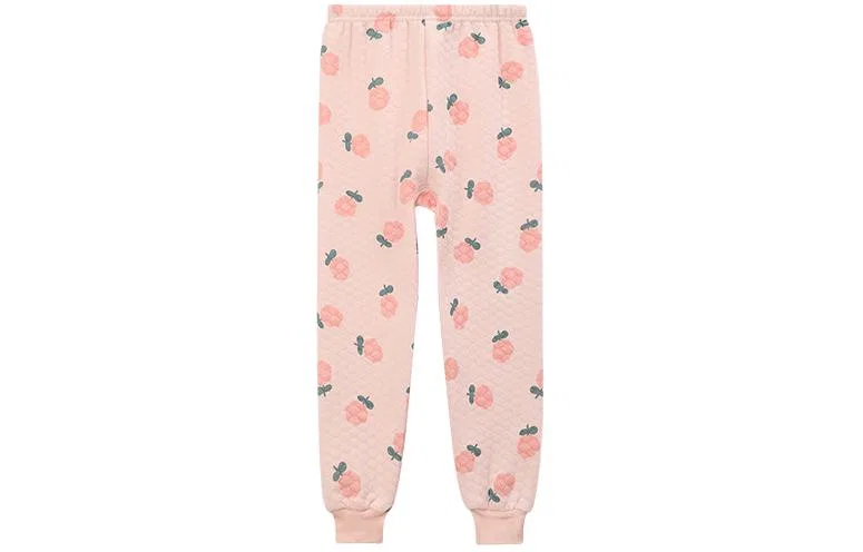 Детские леггинсы с принтом Red bean, Cherry Blossom Pink