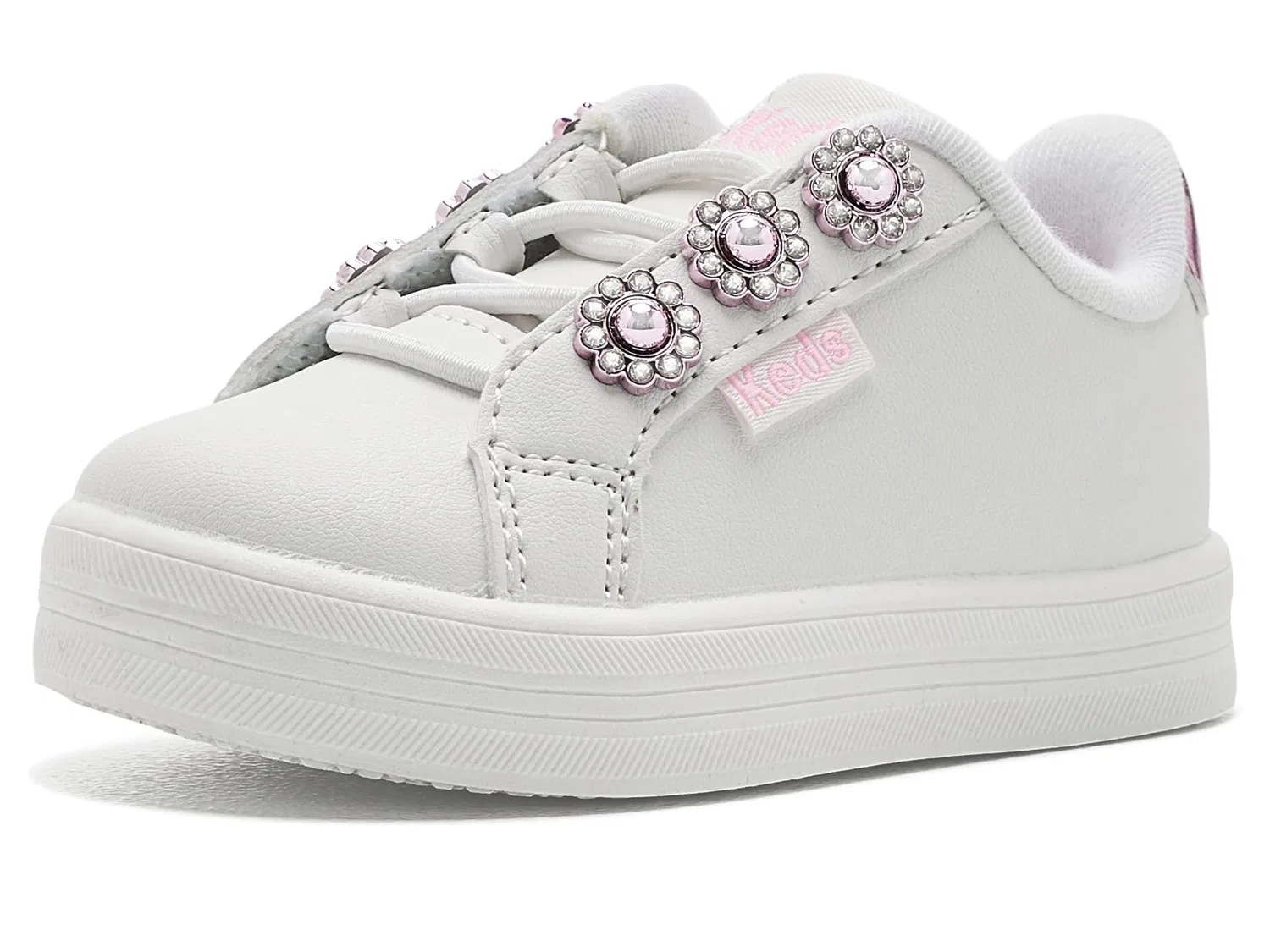 Кроссовки Kara Court (для малышей) Keds Kids, White — фото 2