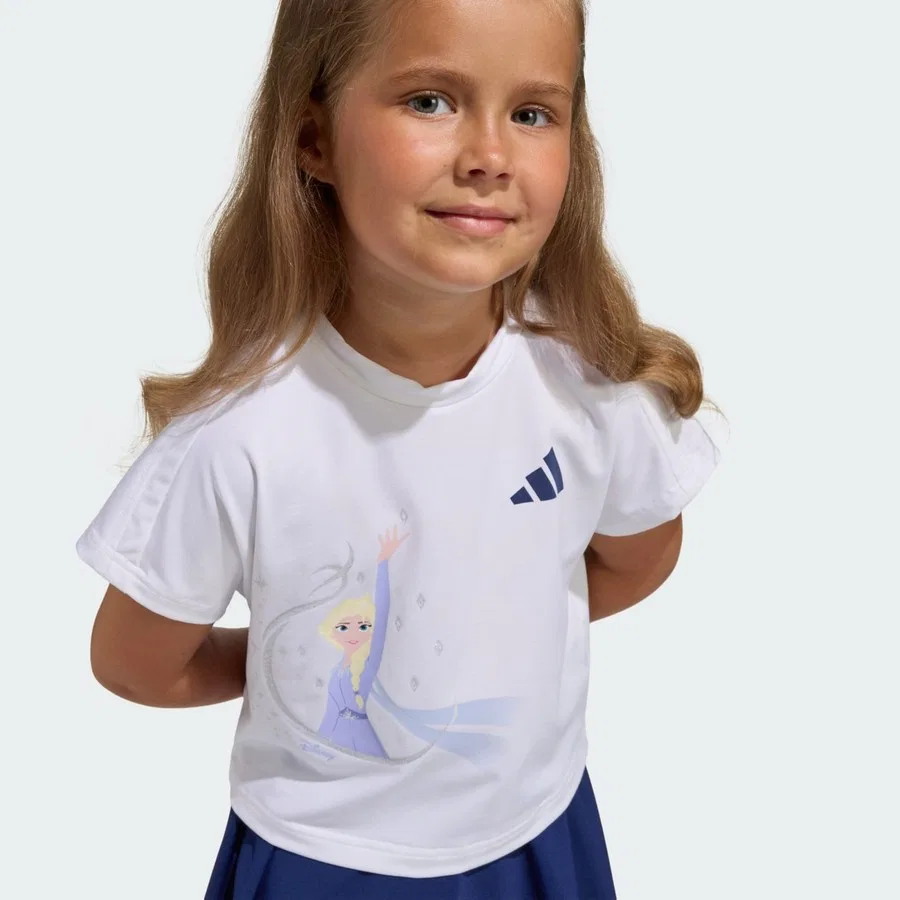 Спортивный комплект Disney Frozen JZ3543 adidas, Бело-синий — фото 4