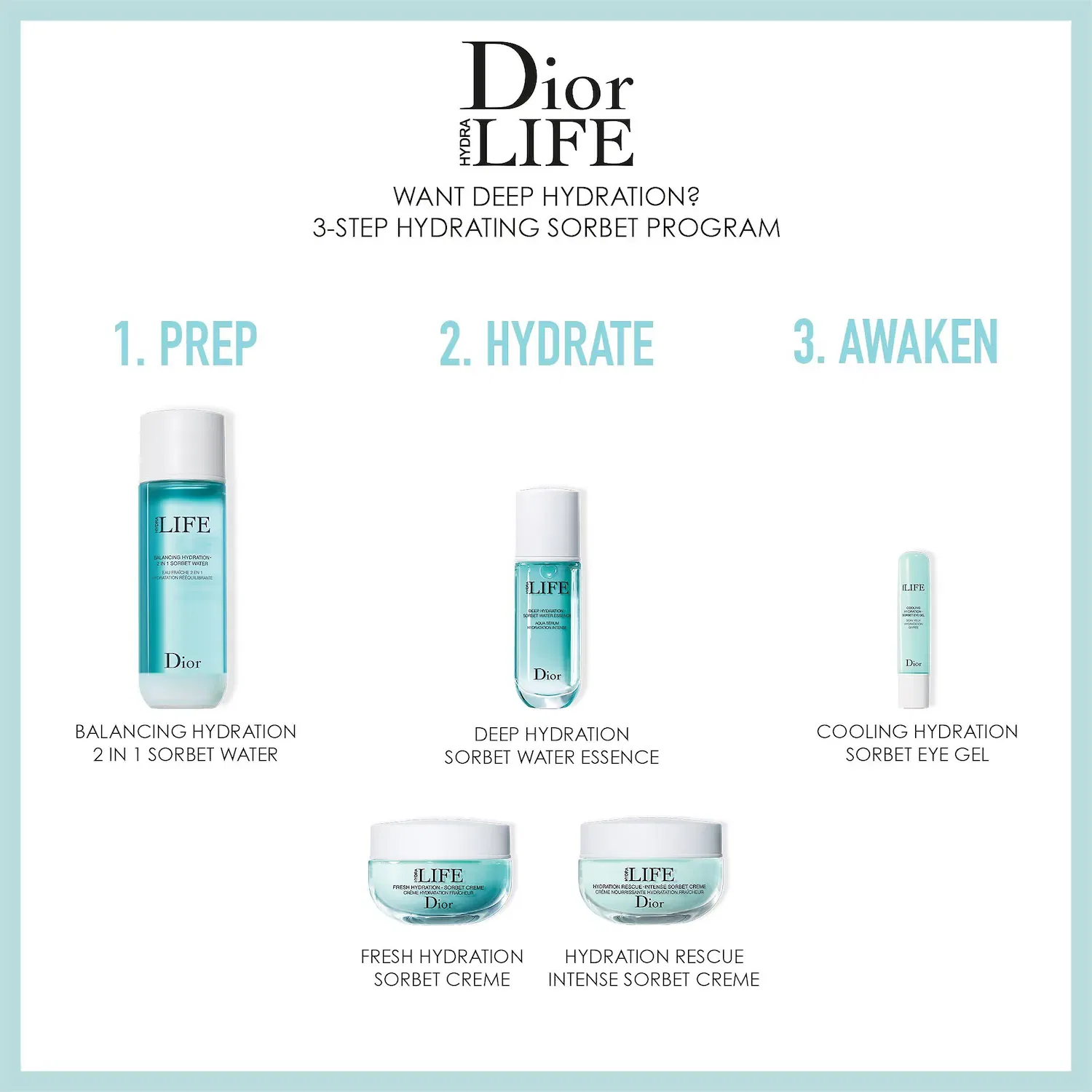 Сыворотка для лица 40 мл увлажняющая Dior Hydra Life Deep Hydration Sorbet Water Essence, Standard size, Dior — фото 2