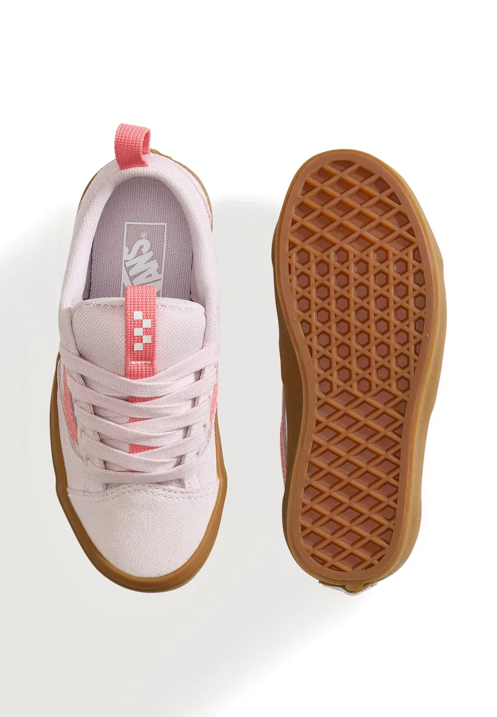 Skate old skool 36 + унисекс - кроссовки Vans, Light Pink — фото 3
