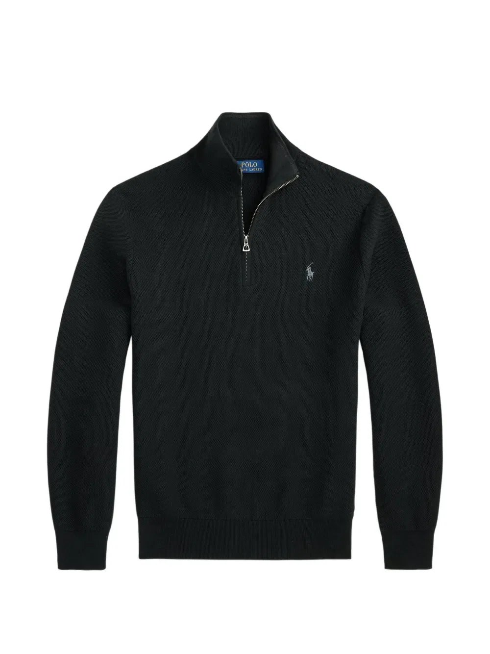 Свитер с ворником на молнии Polo Ralph Lauren, черный