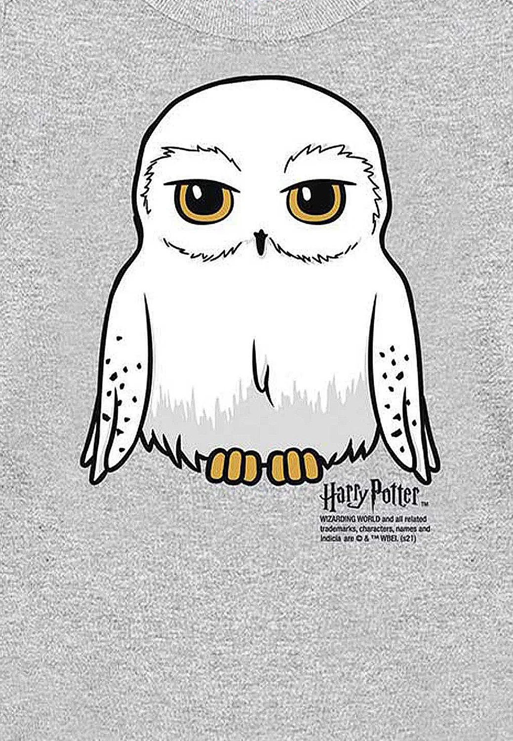 Боди с принтом Harry Potter Logoshirt, серый меланж — фото 2