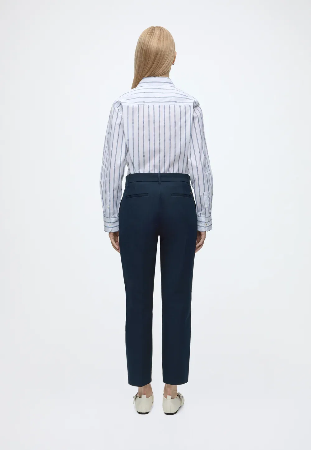 Габардин - брюки Tommy Hilfiger, Dark Blue — фото 3