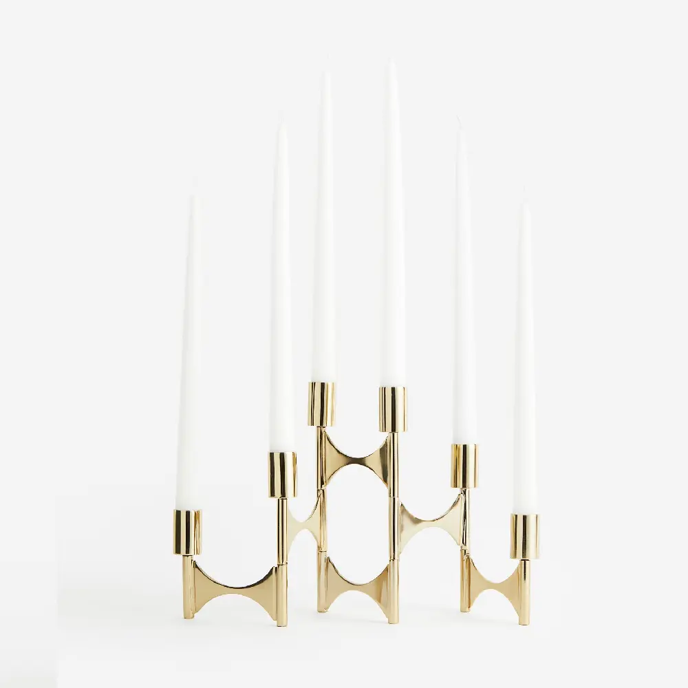 

Подсвечник H&M Home Metal, золотой