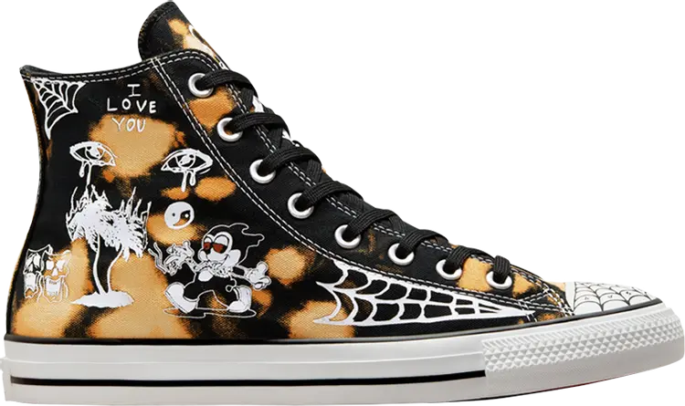 

Кроссовки Converse Sean Pablo x Chuck Taylor All Star Pro High Black Casino, черный