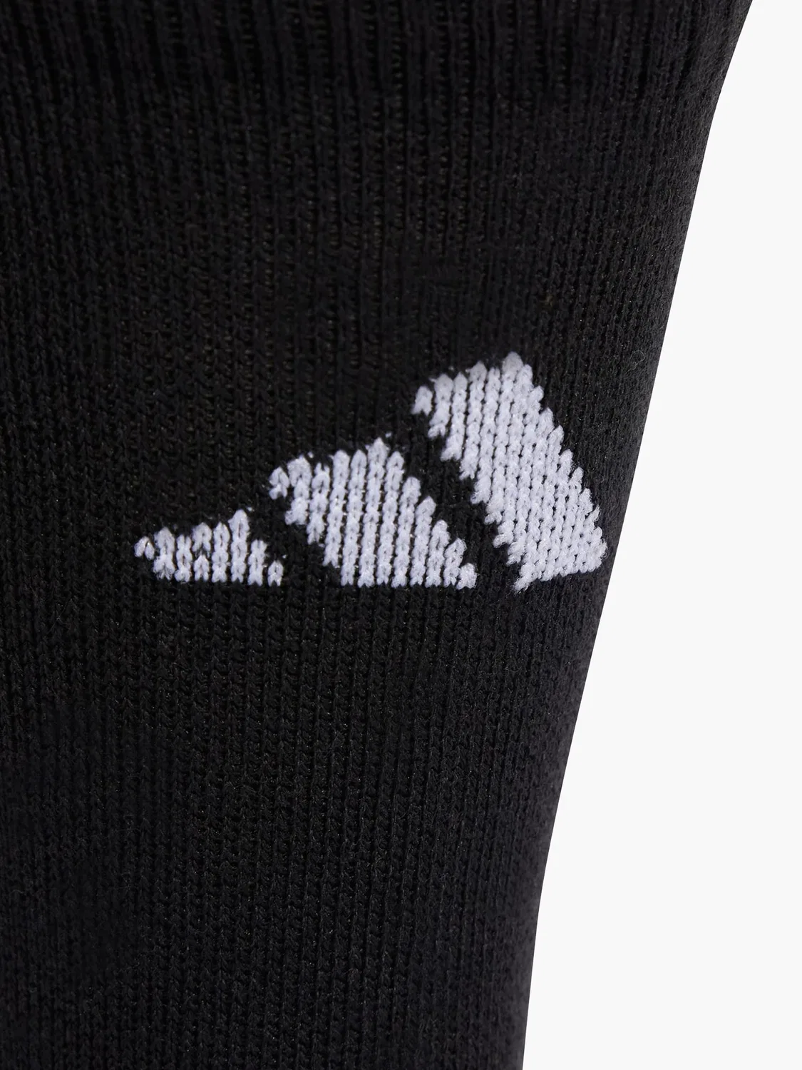 Унисекс носки спортивные с усиленной пяткой и носком Adidas, черный — фото 3