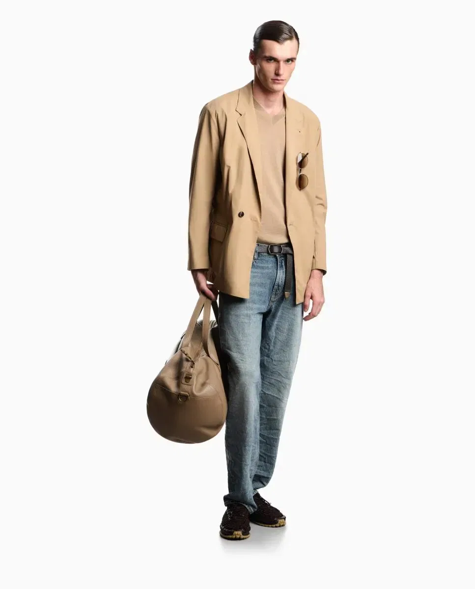 Мужские джинсы прямого кроя Emporio Armani, Azul Índigo