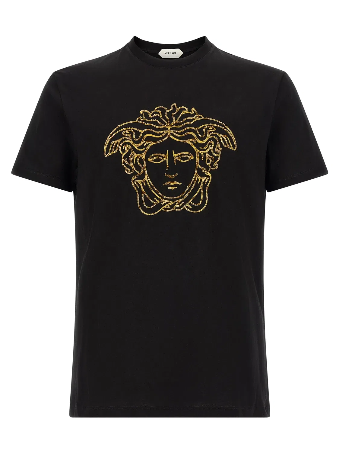 Футболка Медуза VERSACE, черный