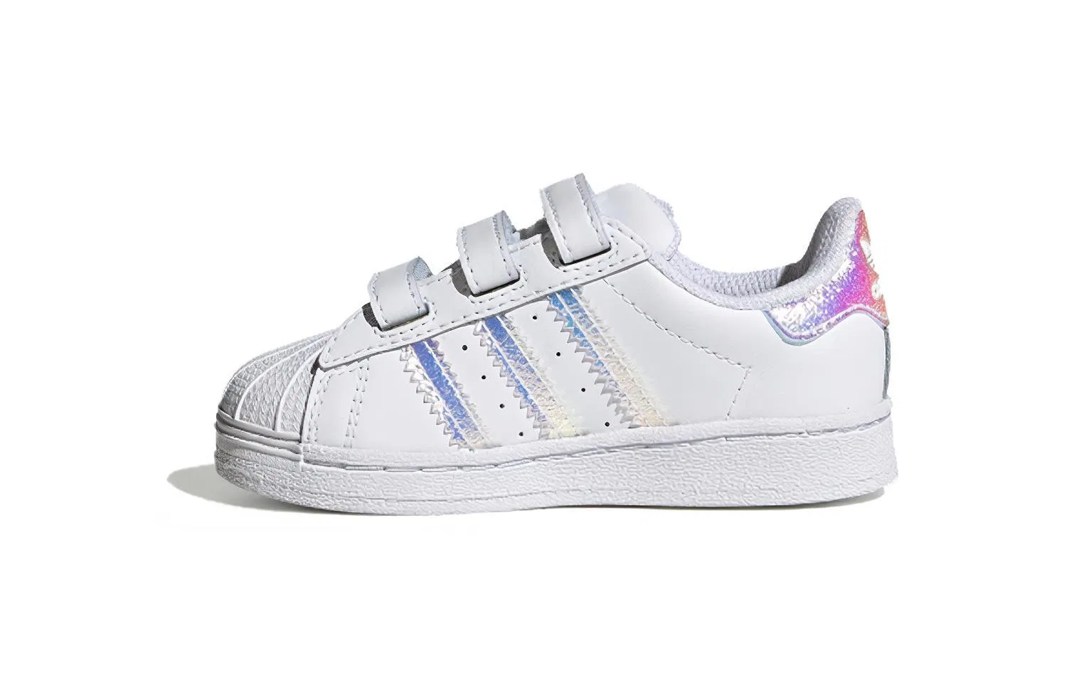 Детские кроссовки с низким верхом Superstar White Adidas Originals, Белый