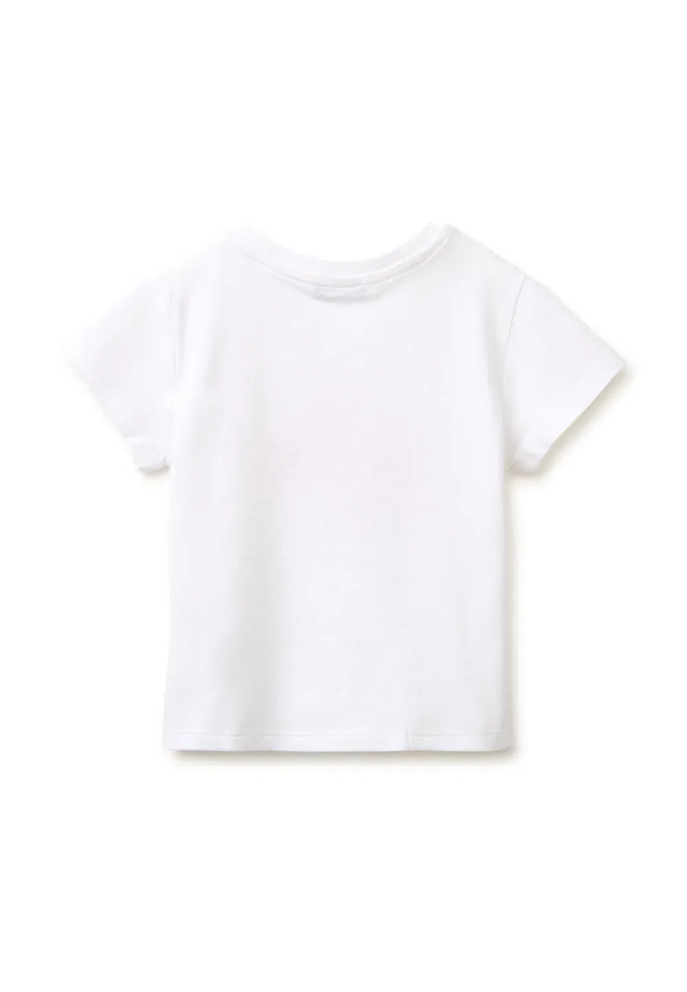Футболка стандартного кроя с принтом United Colors Of Benetton, White — фото 2