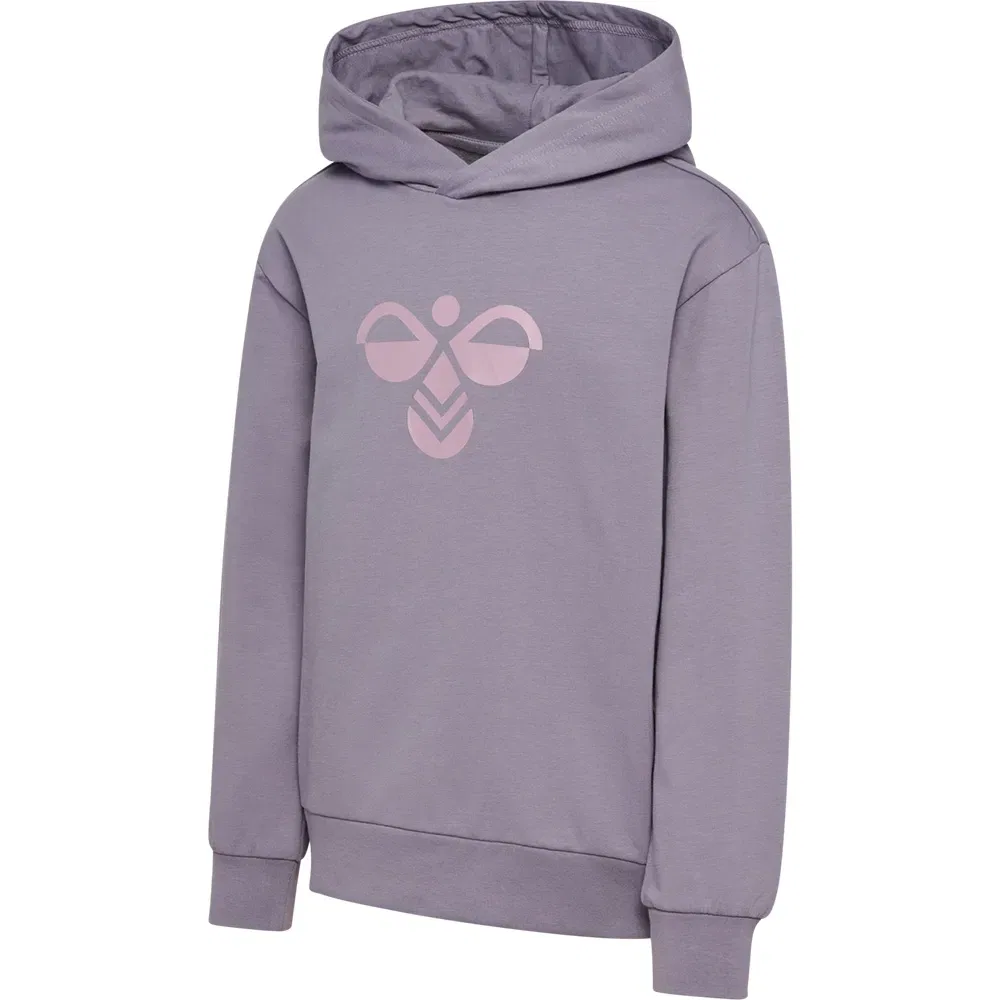 Детское худи для девочек с принтом Regular Tukas Hummel, Purple