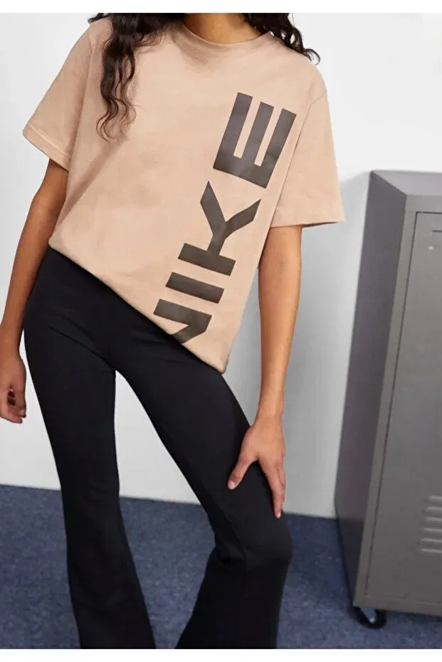 Женская футболка с коротким рукавом Nike, Brown