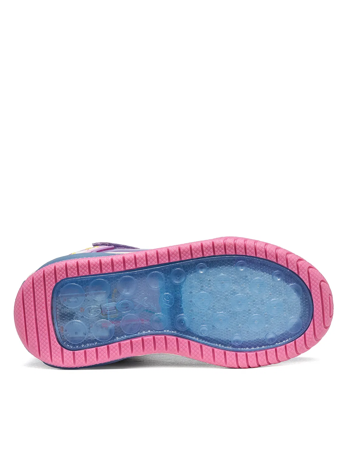 Кроссовки для девочки Inek Girl Geox, фиолетовый — фото 4