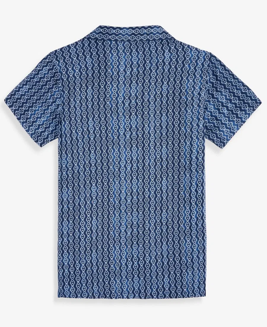 Детская рубашка с коротким рукавом с принтом Epic Threads Macy's, Navy Nauti — фото 2