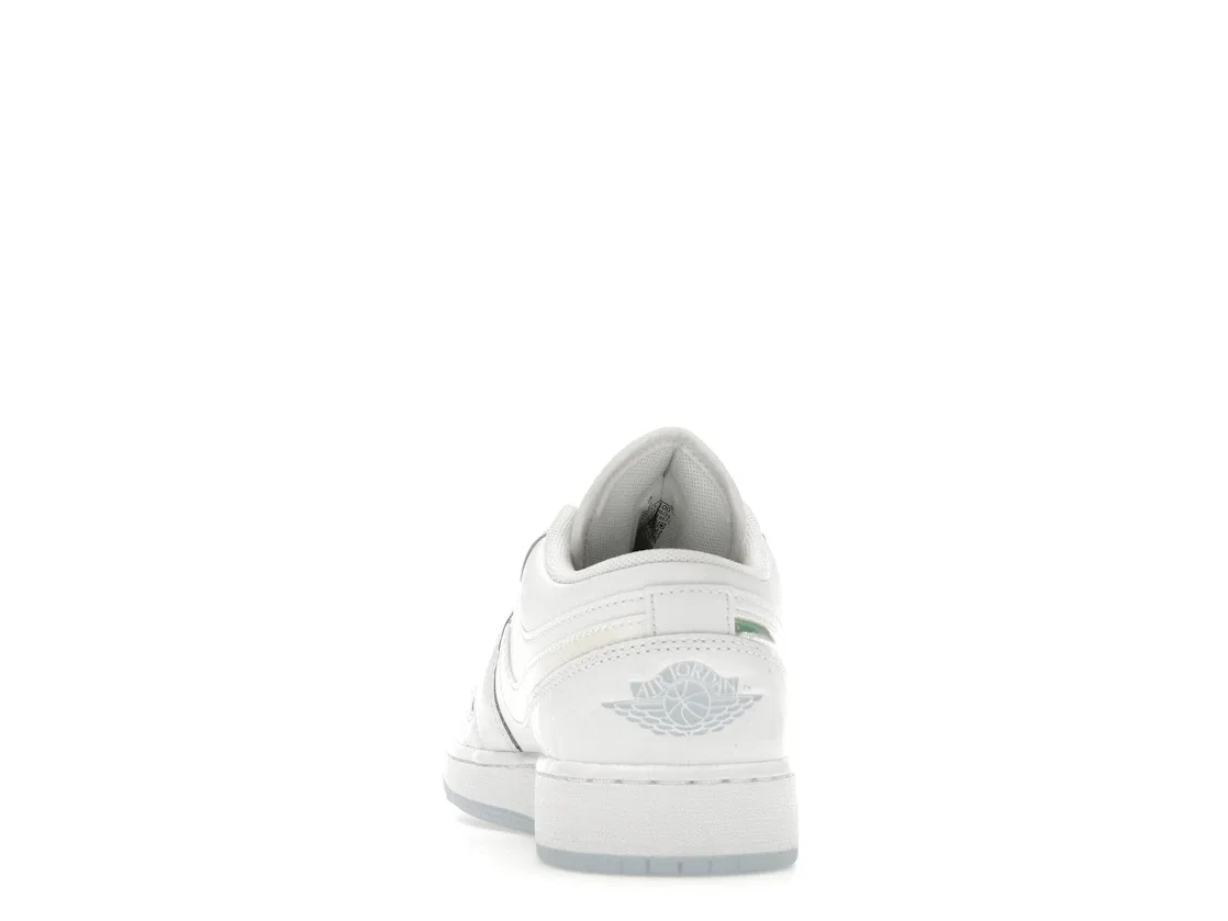 Детские кроссовки Lifestyle Jordan 1 Low SE Jordan, White/Summit White/Ice Blue — фото 4