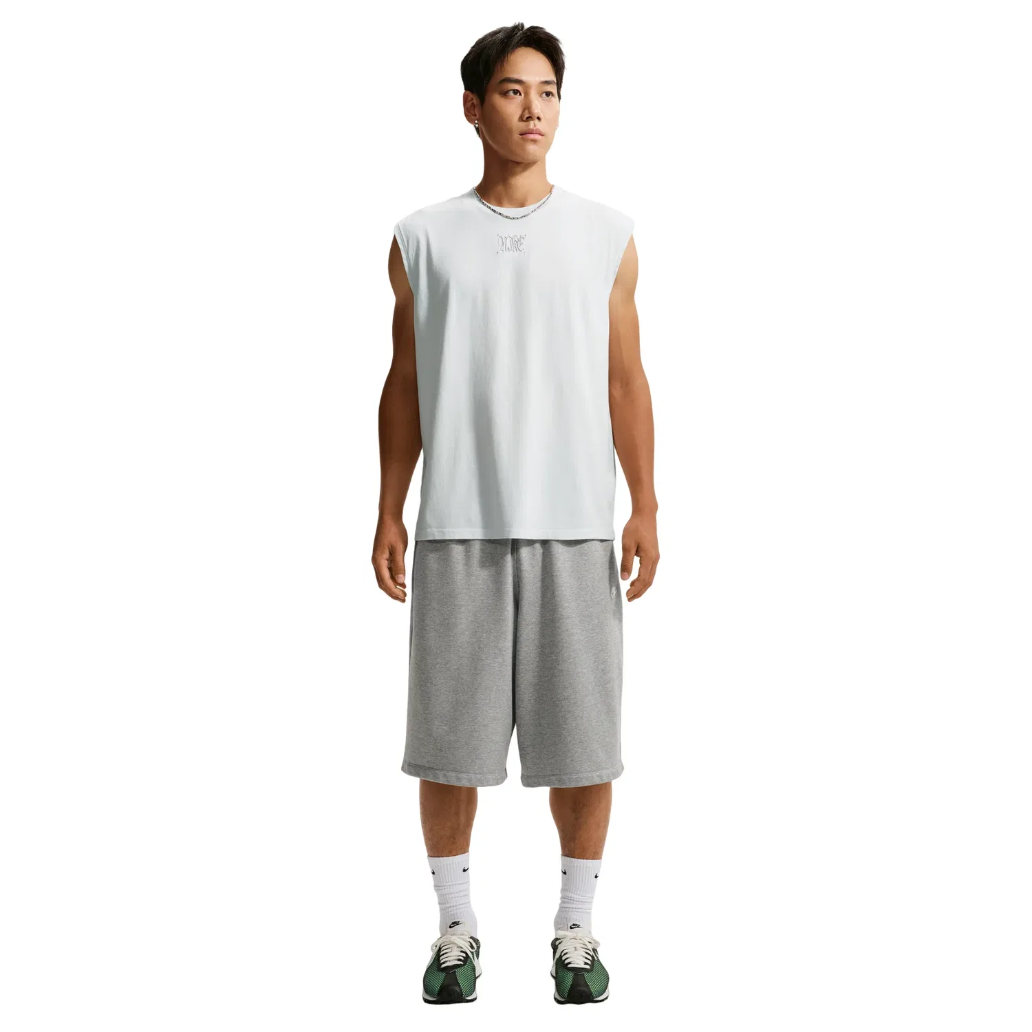 Мужской топ для тренировок Sportwear Tank Top Asia Sizing 'Off White' Nike, Off-White — фото 2