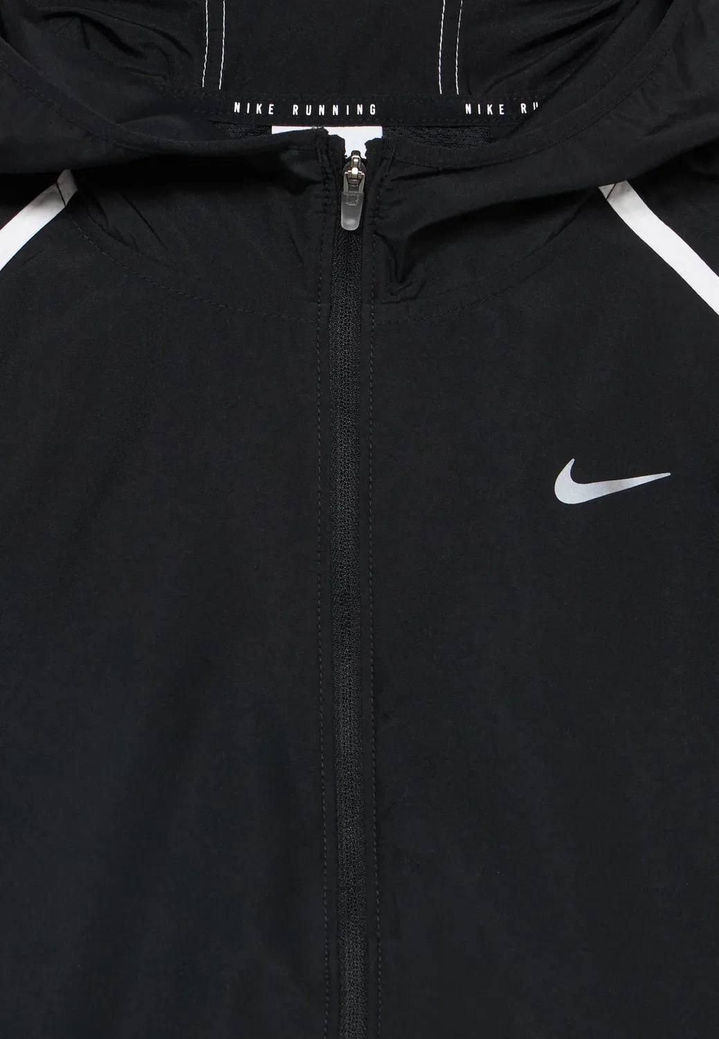 Ветровка Tempo унисекс Nike Performance, Black/White — фото 3