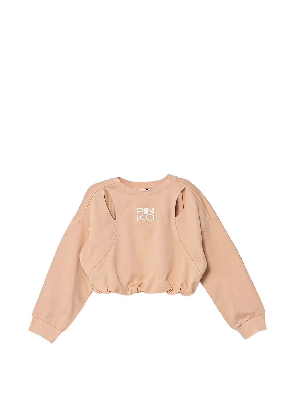 PINKO Свитшот хлопковый оранжевый