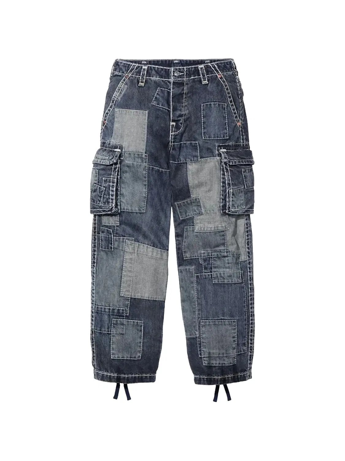 Брюки карго из коллаборации с True Religion Supreme, синий