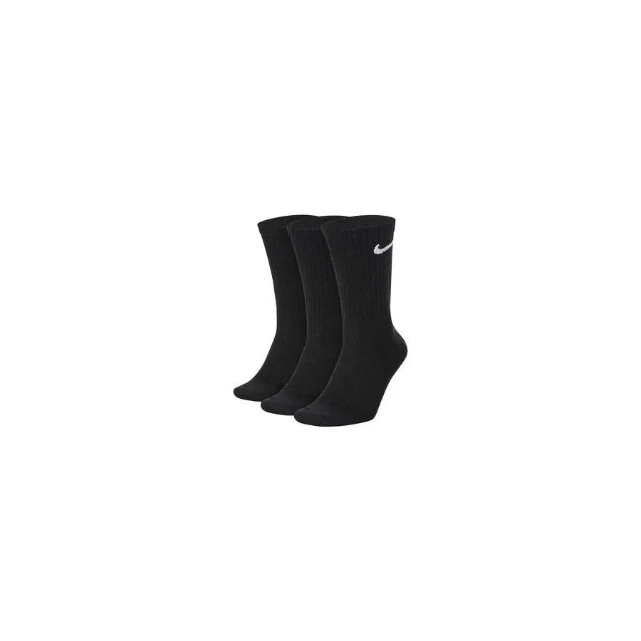 Носки спортивные с длинным рукавом Nike Everyday Lightweight Crew, Черный