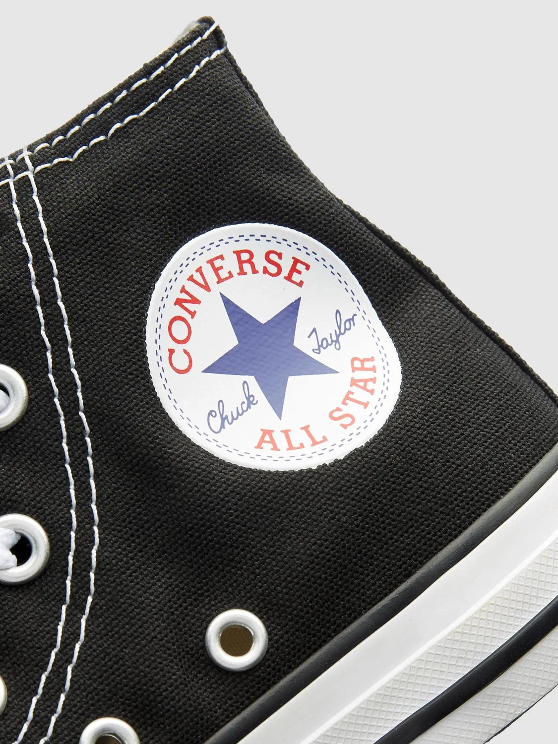 Кеды высокие Chuck Taylor All Star Converse, черно-белые — фото 4