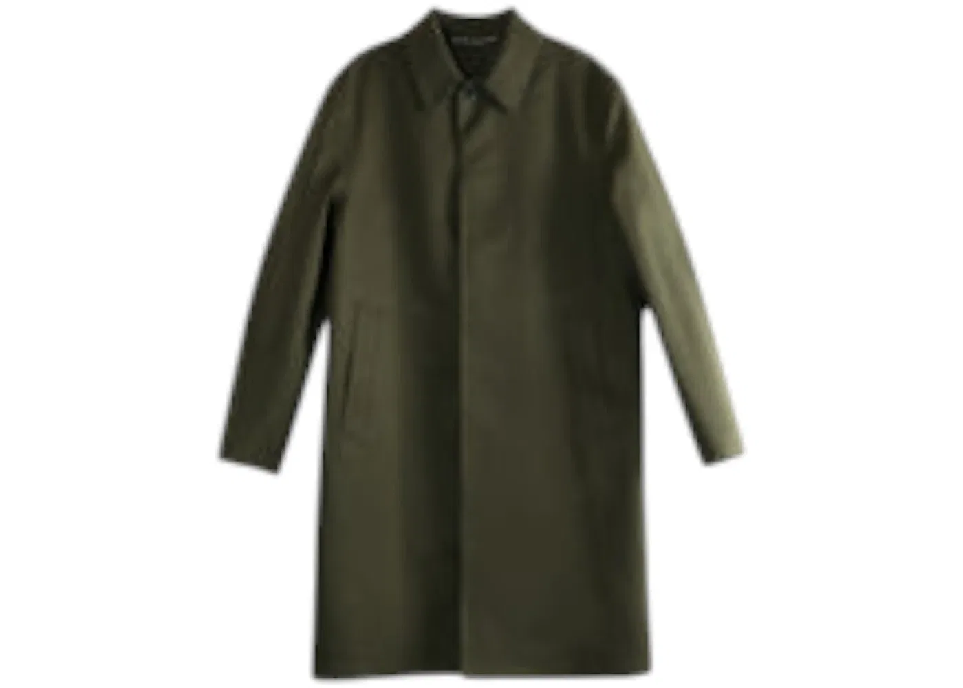 Мужской плащ с водоотталкивающей пропиткой Raincoat Saint Laurent, Vert Fonce
