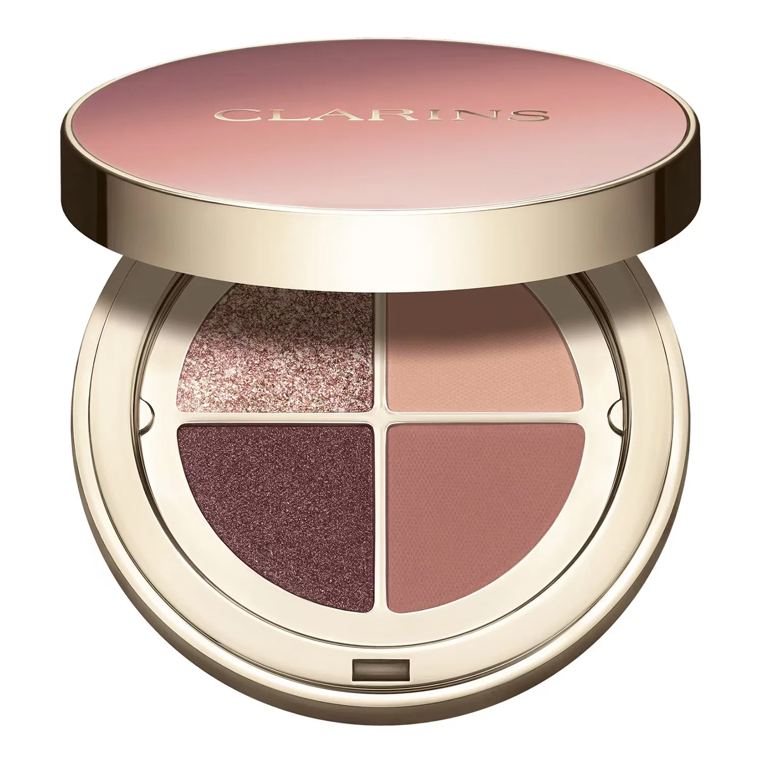 Палетка теней для век 4 г с праймером, вариация 01 fairy tale nude gradation, CLARINS, Цвет 01 Fairy Tale Nude Gradation