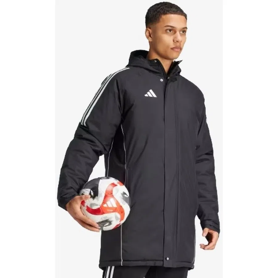 Мужская парка с утеплителем TIRO24 PARKA adidas, Черный — фото 3