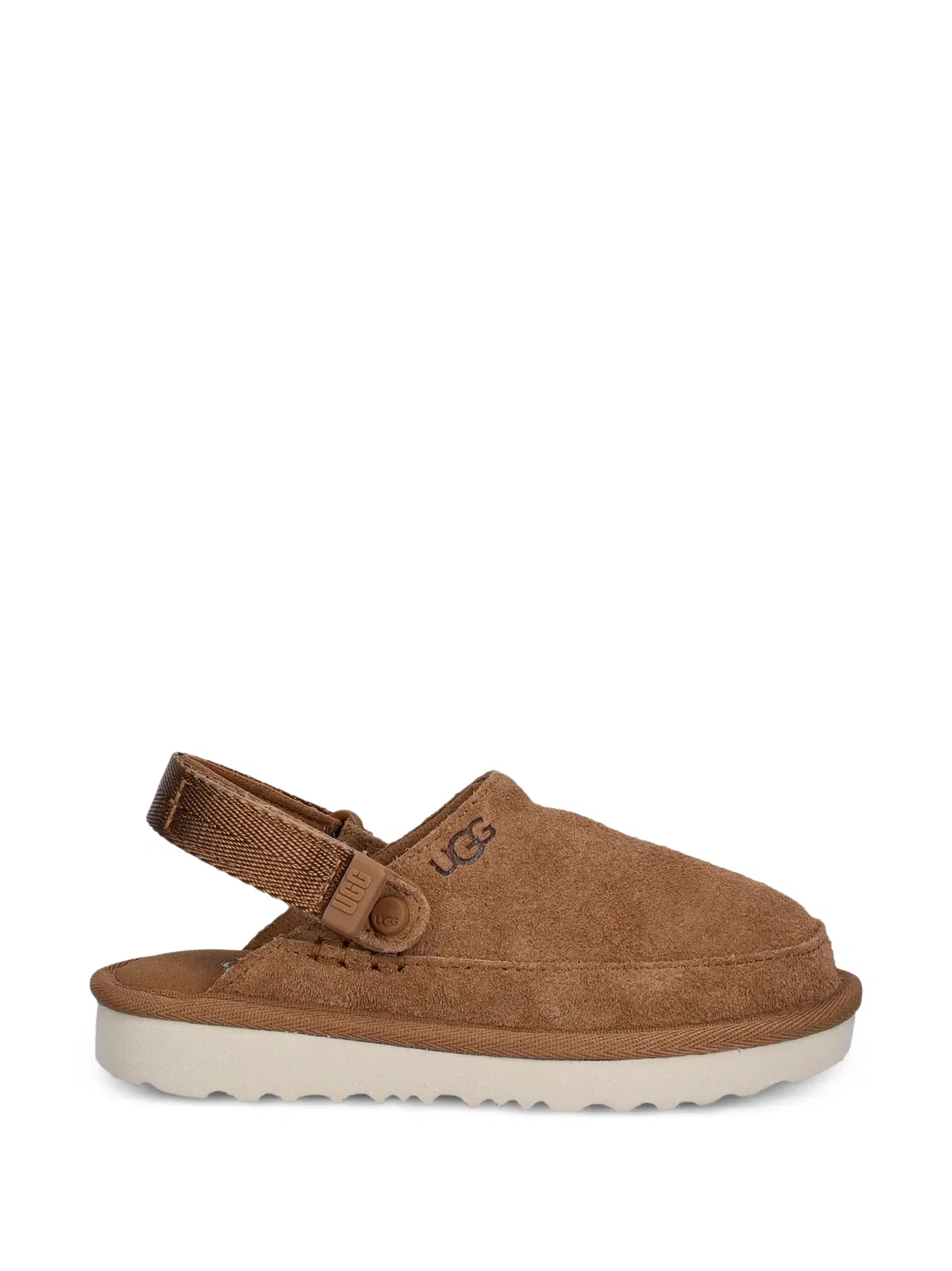 Мюли с логотипом Ugg Kids, коричневый — фото 2