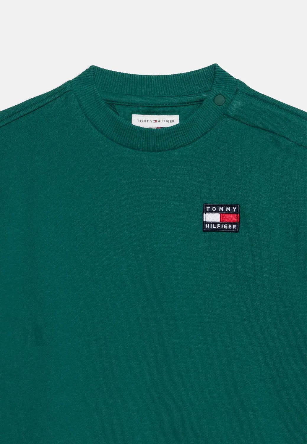 Свитшот с круглым вырезом в стиле «Флаг и наследие» унисекс Tommy Hilfiger, Rural Green — фото 3