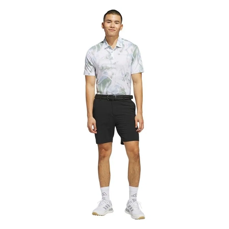 Мужская футболка-поло с коротким рукавом adidas Ult Mv Msh Polo JF9004, Белый — фото 4