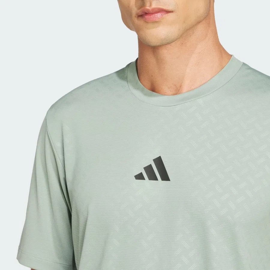 Футболка с длинным рукавом Performance PrimeLift 3-Stripes Tee adidas, Черный — фото 4