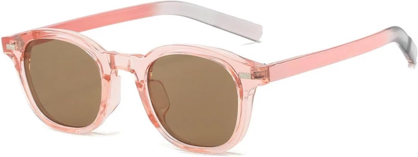 

Солнцезащитные очки с защитой от УФ-излучения UV400 для женщин и мужчин | Панк, желто-синие, с заклепками, овальной формы | для занятий спортом на открытом воздухе DSVIGF, Pink Tea