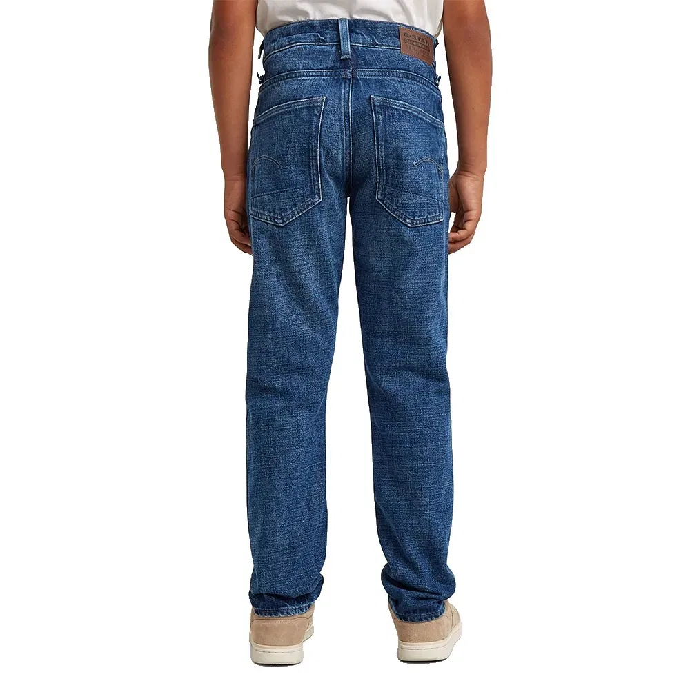 Джинсы Straight Tapered Fit 3301 G-Star, синий — фото 2