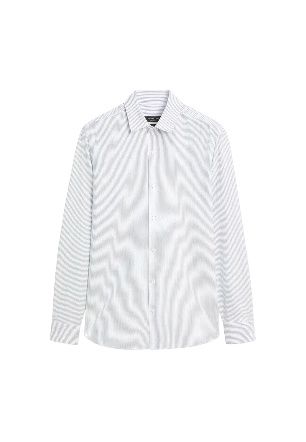 Классическая рубашка Massimo Dutti, Dark Blue