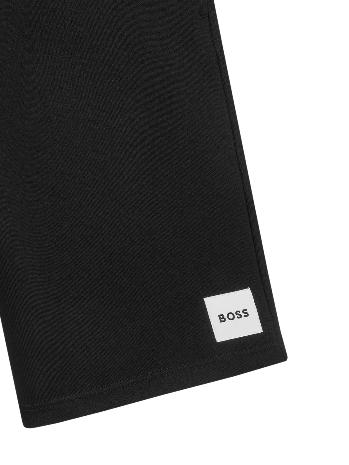 Спортивные шорты стандартного кроя для мальчика Boss, черный — фото 3