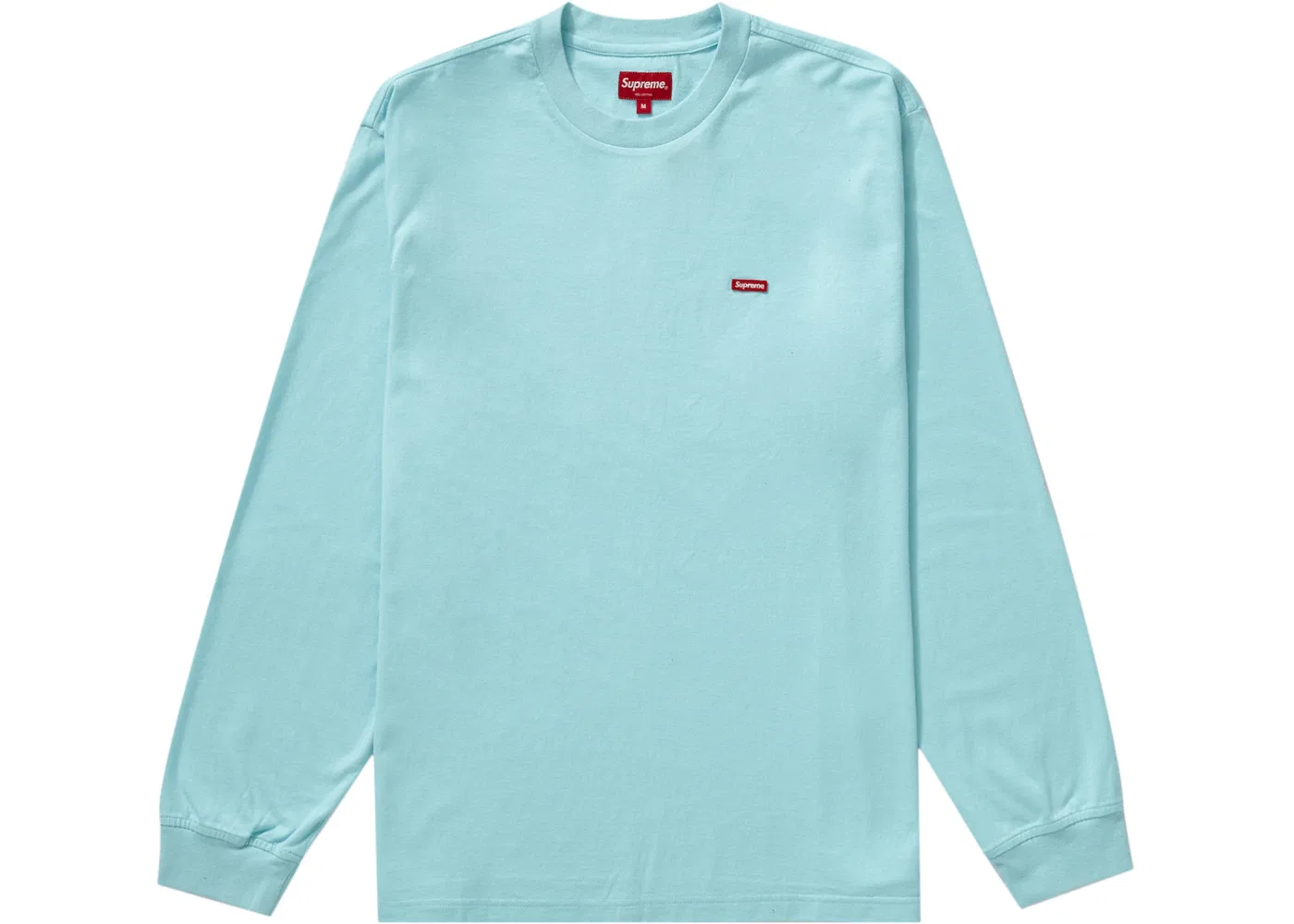 Мужская футболка с принтом Small Box Tee Supreme, голубой