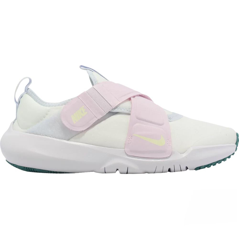 

Кроссовки Nike Flex Advance PS Summit White Citron Tint, бежевый/светло-розовый