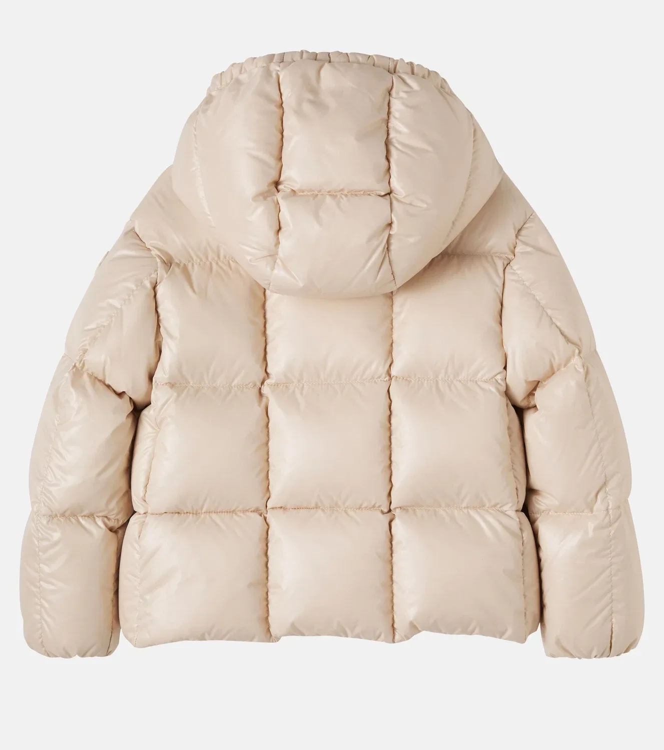 Пуховая куртка с капюшоном Parana Moncler Enfant, розовый — фото 3