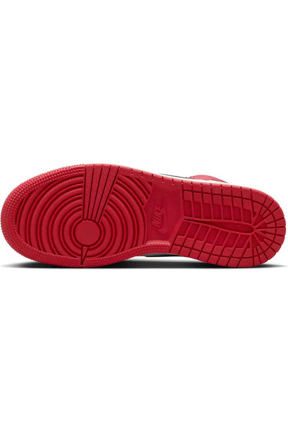 Детские баскетбольные кроссовки высокие Air Jordan 1 Retro High OG Jordan, черный/красный/белый — фото 4
