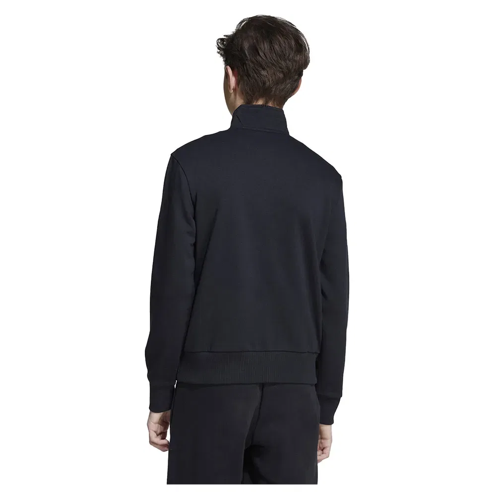 Худи Adidas Essentials half zip, черный — фото 2